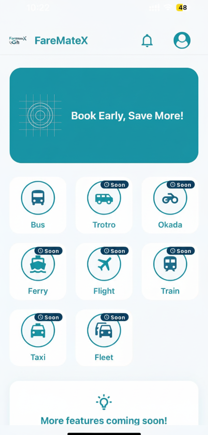 FaremateX Features
